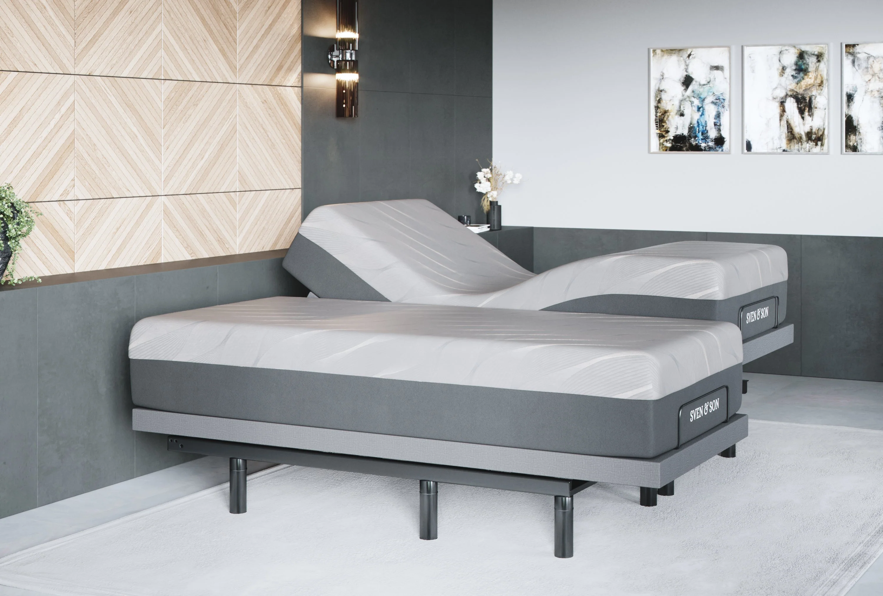 Bliss Series Adjustable Bed Frame + Choice of Mattress Bundle - Image 15