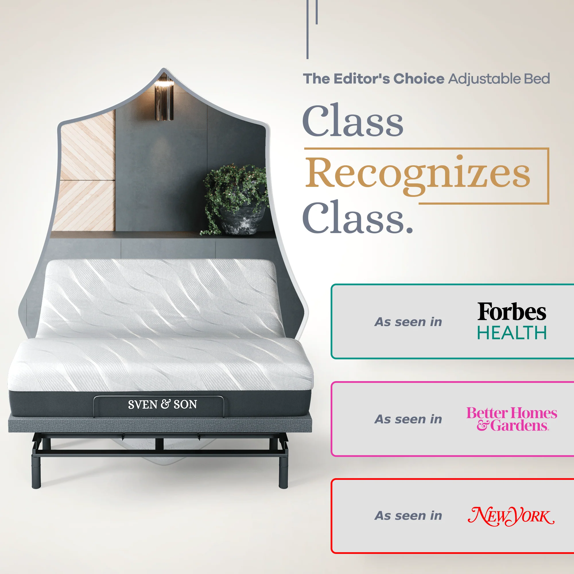 Bliss Series Adjustable Bed Frame + Choice of Mattress Bundle - Image 161