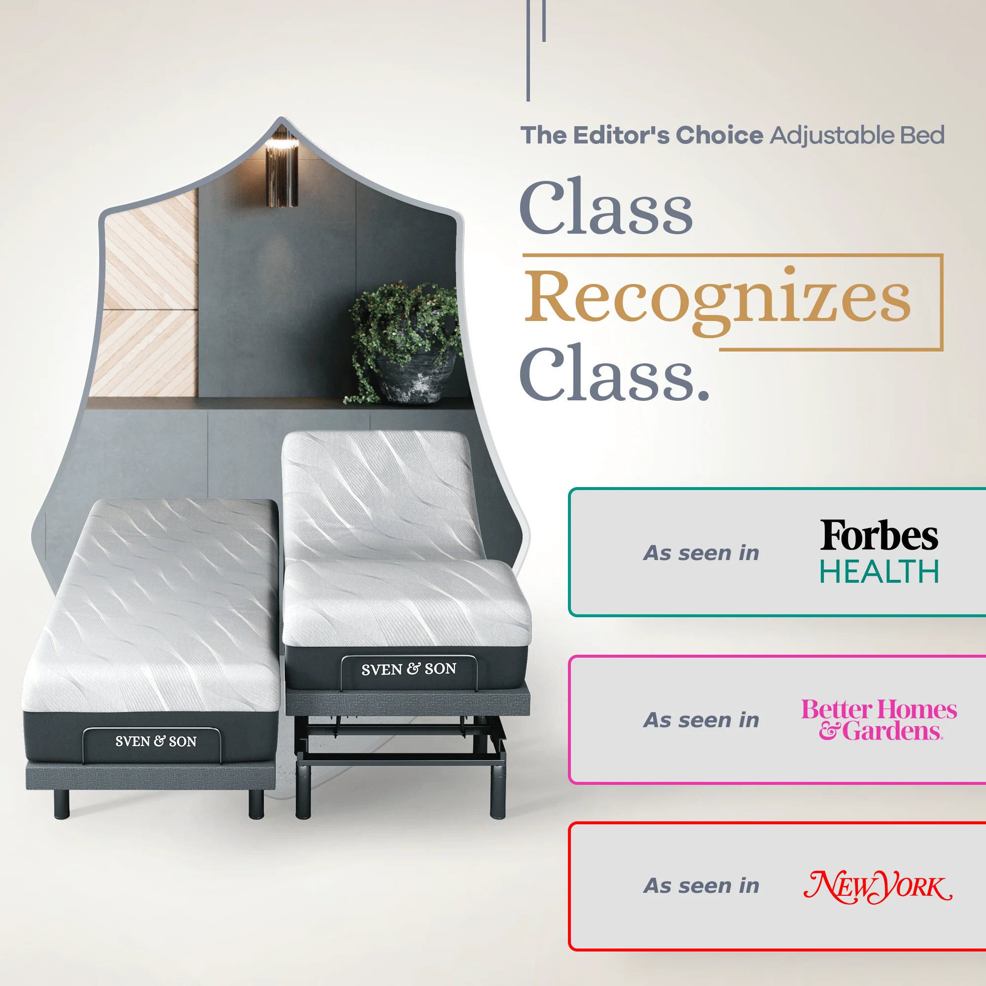 Bliss Series Adjustable Bed Frame + Choice of Mattress Bundle - Image 163