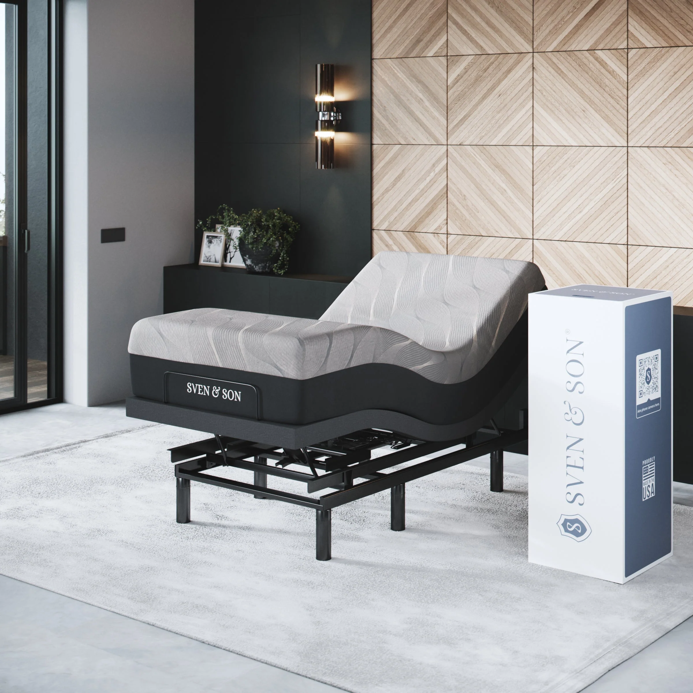 Bliss Series Adjustable Bed Frame + Choice of Mattress Bundle - Image 184