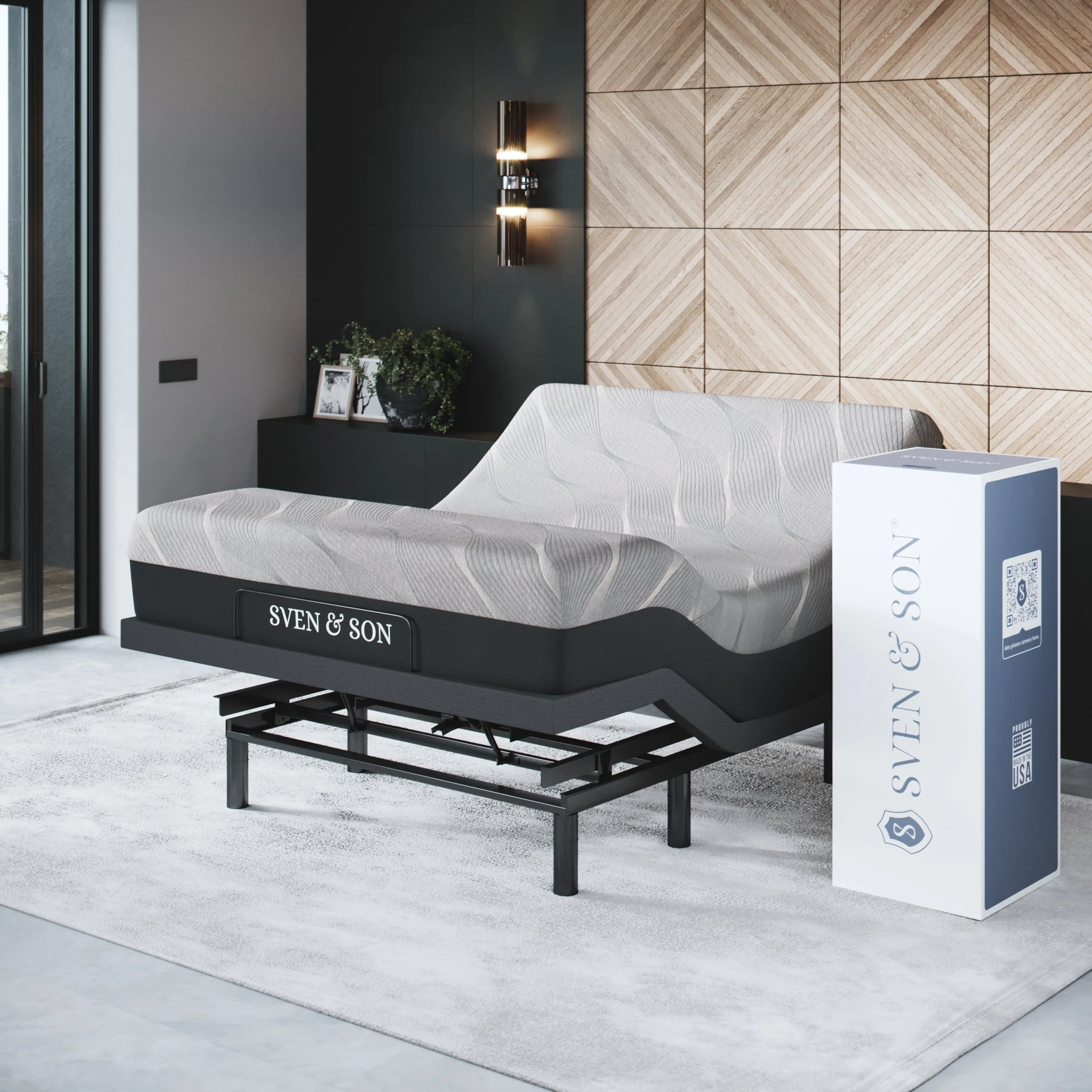 Bliss Series Adjustable Bed Frame + Choice of Mattress Bundle - Image 187