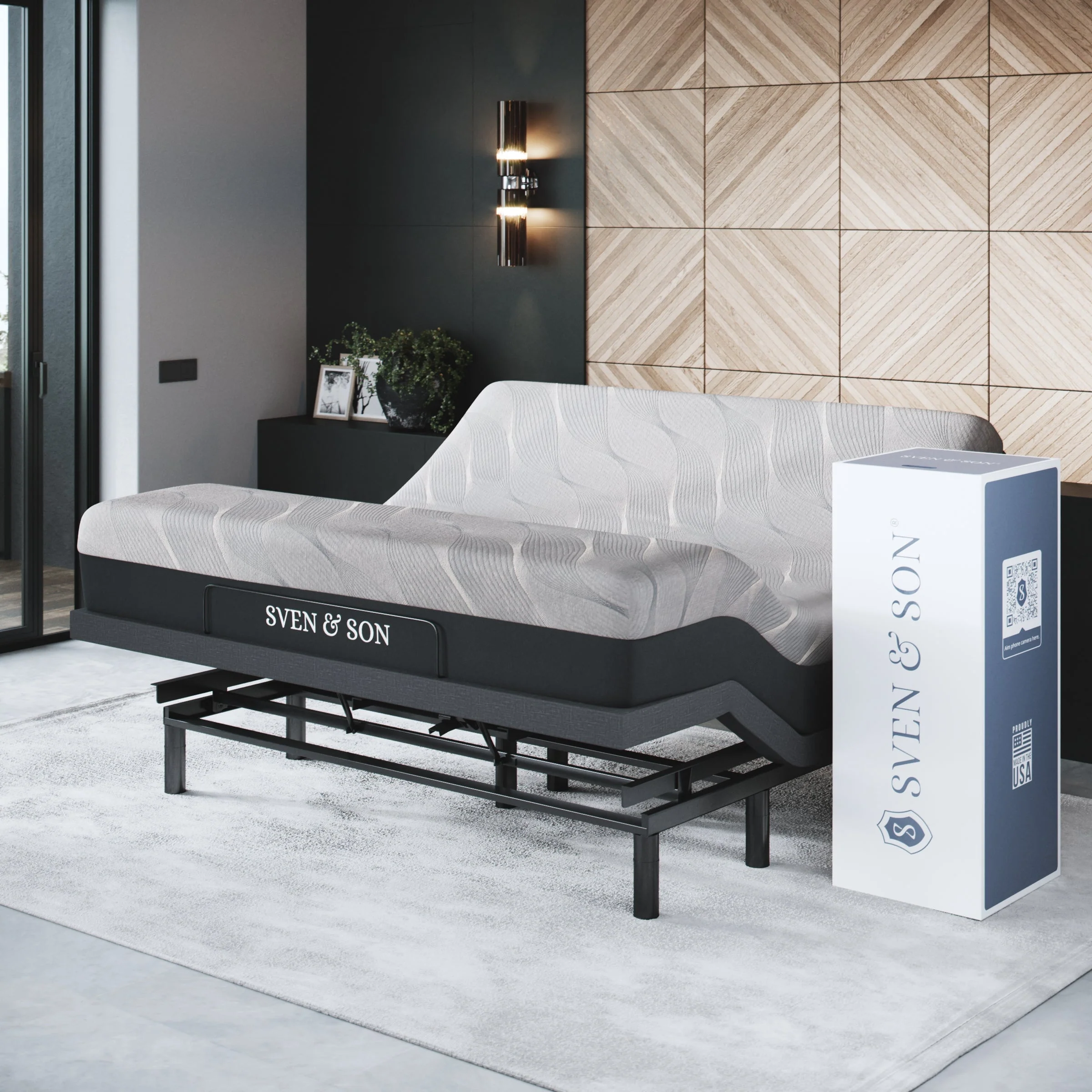 Bliss Series Adjustable Bed Frame + Choice of Mattress Bundle - Image 189