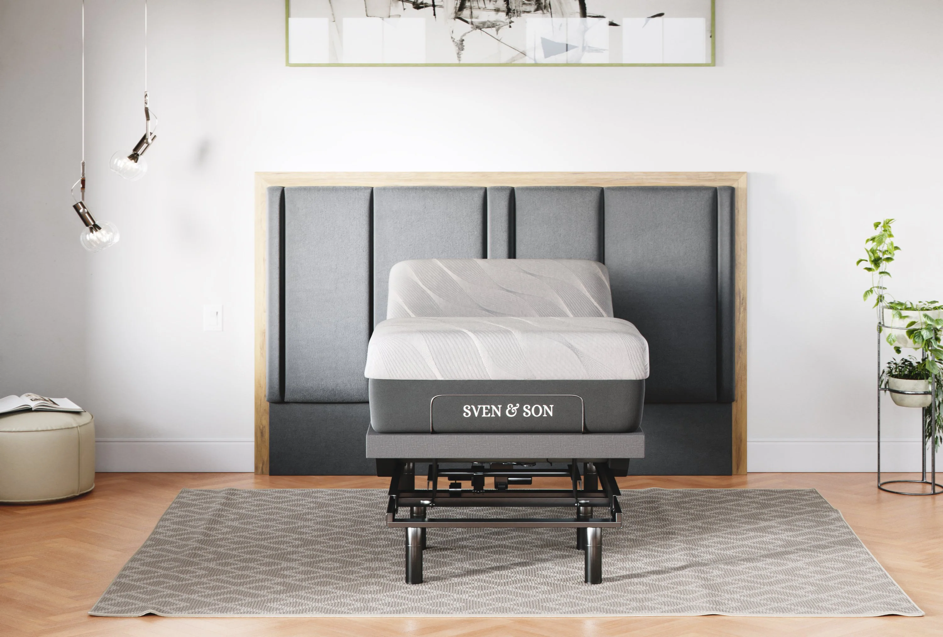 Classic Series Adjustable Bed Frame + Choice of Mattress Bundle - Image 13