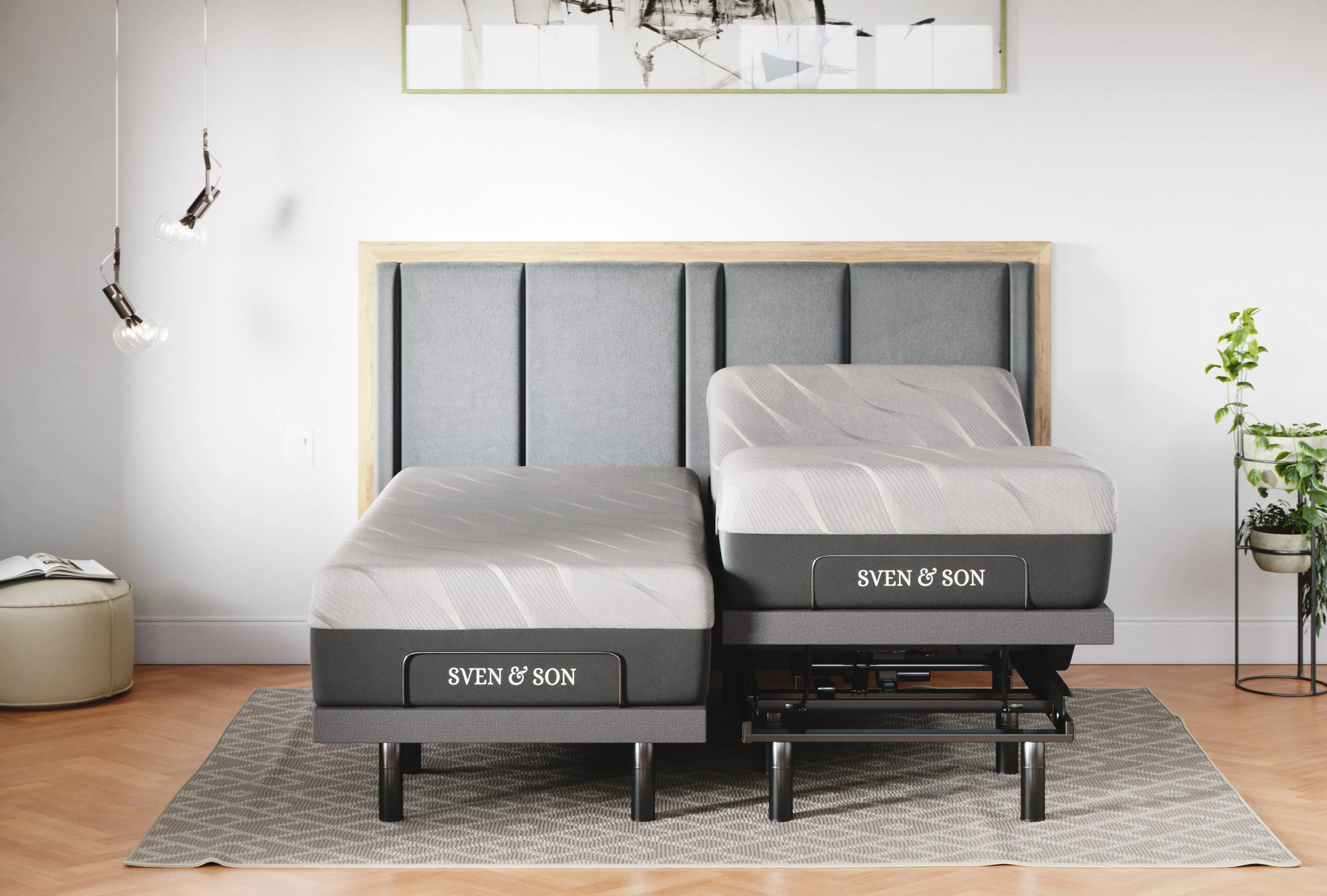 Classic Series Adjustable Bed Frame + Choice of Mattress Bundle - Image 28
