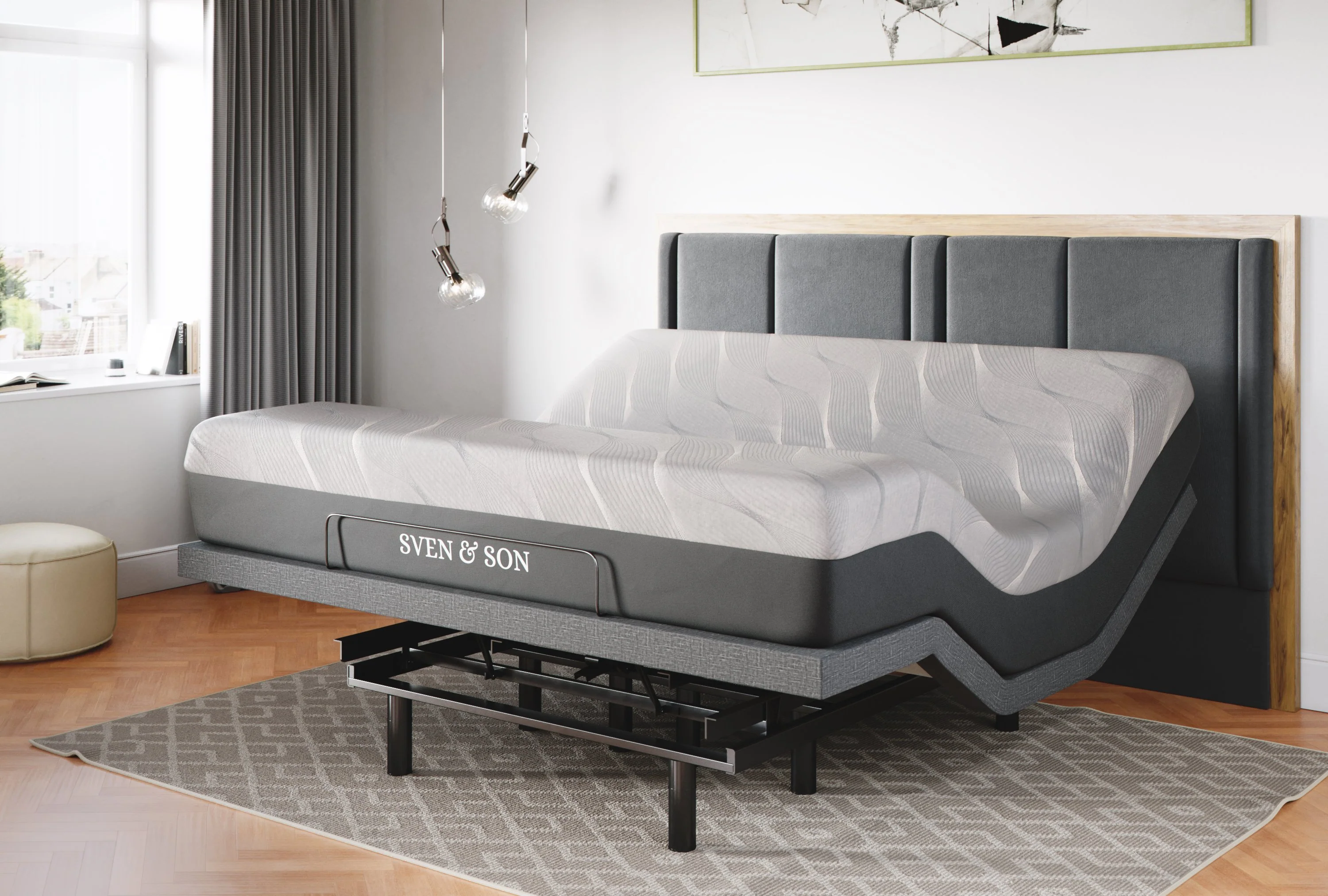 Classic Series Adjustable Bed Frame + Choice of Mattress Bundle - Image 35