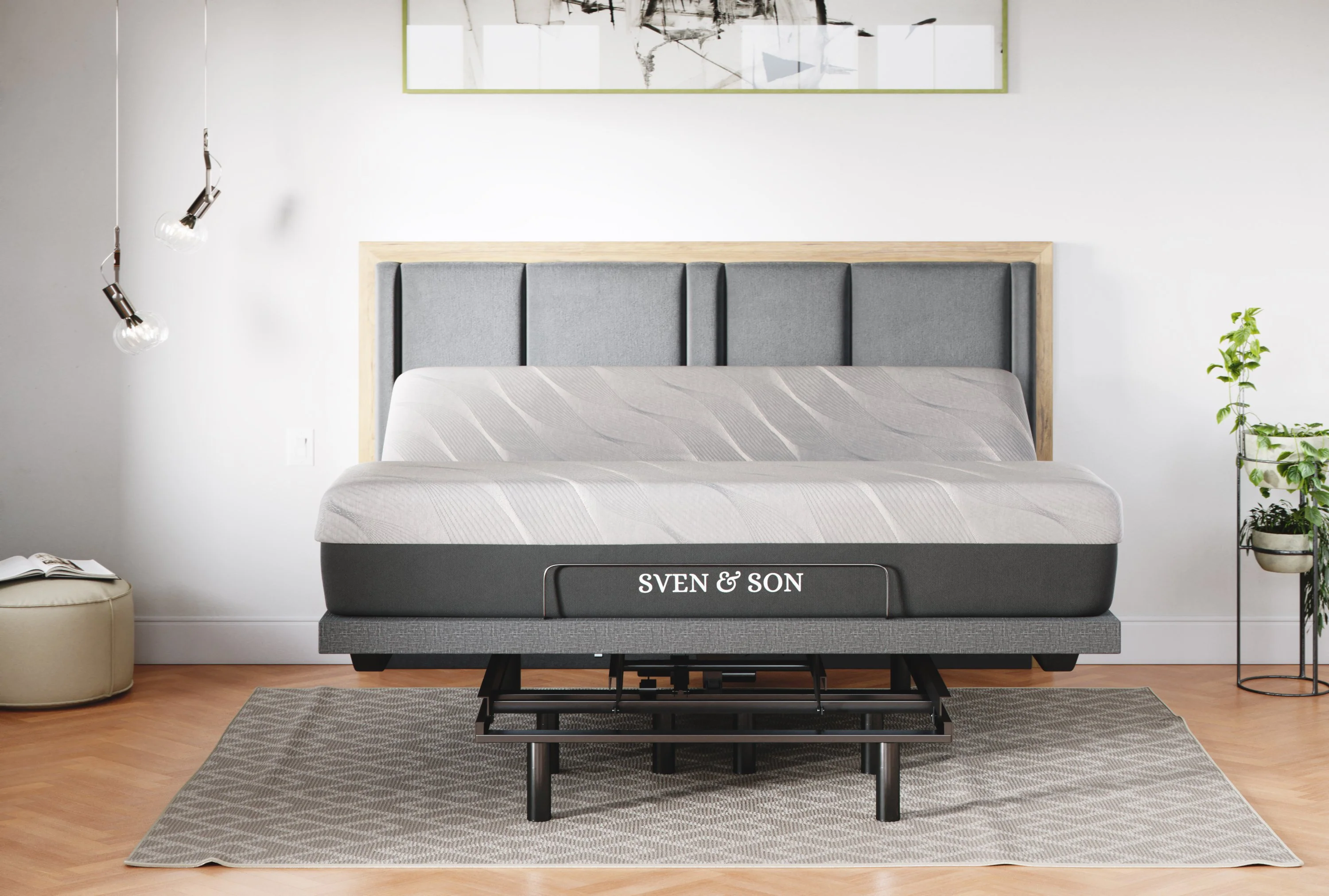Classic Series Adjustable Bed Frame + Choice of Mattress Bundle - Image 40
