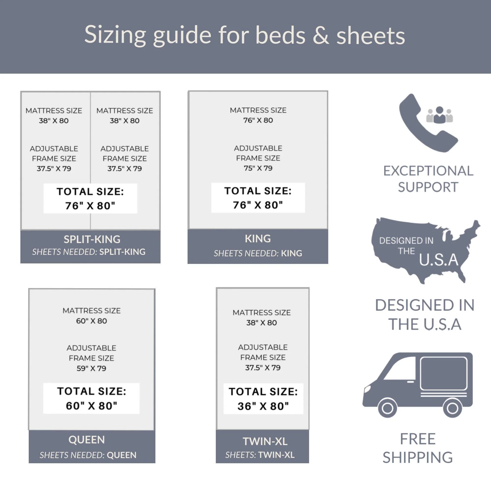 Classic Series Adjustable Bed Frame + Choice of Mattress Bundle - Image 67
