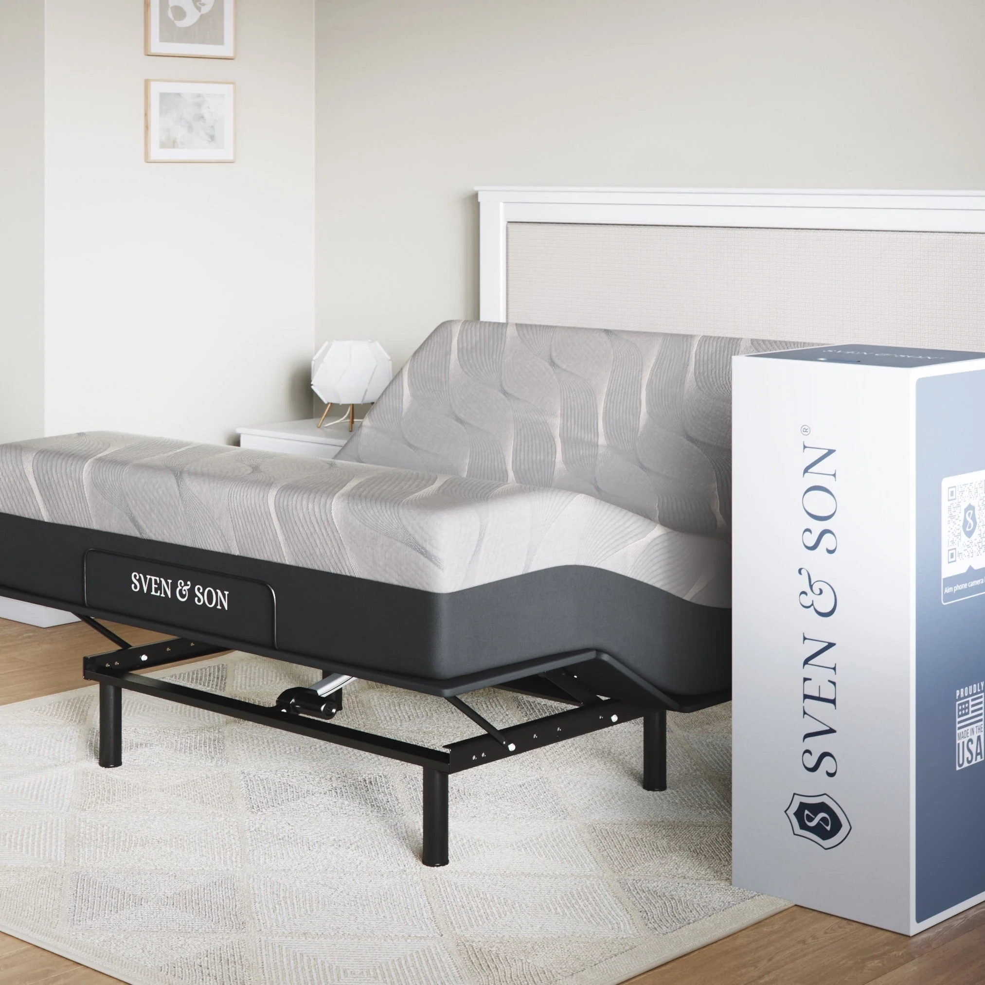 Essential Series Adjustable Bed Frame + Choice of Mattress Bundle - Image 126