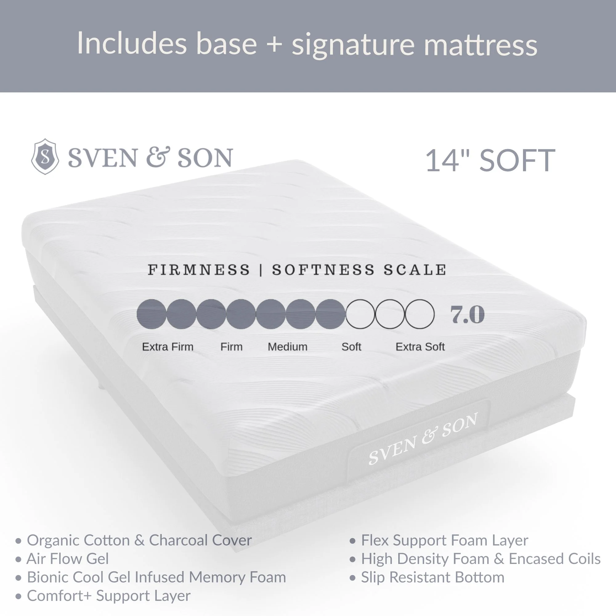 Essential Series Adjustable Bed Frame + Choice of Mattress Bundle - Image 14