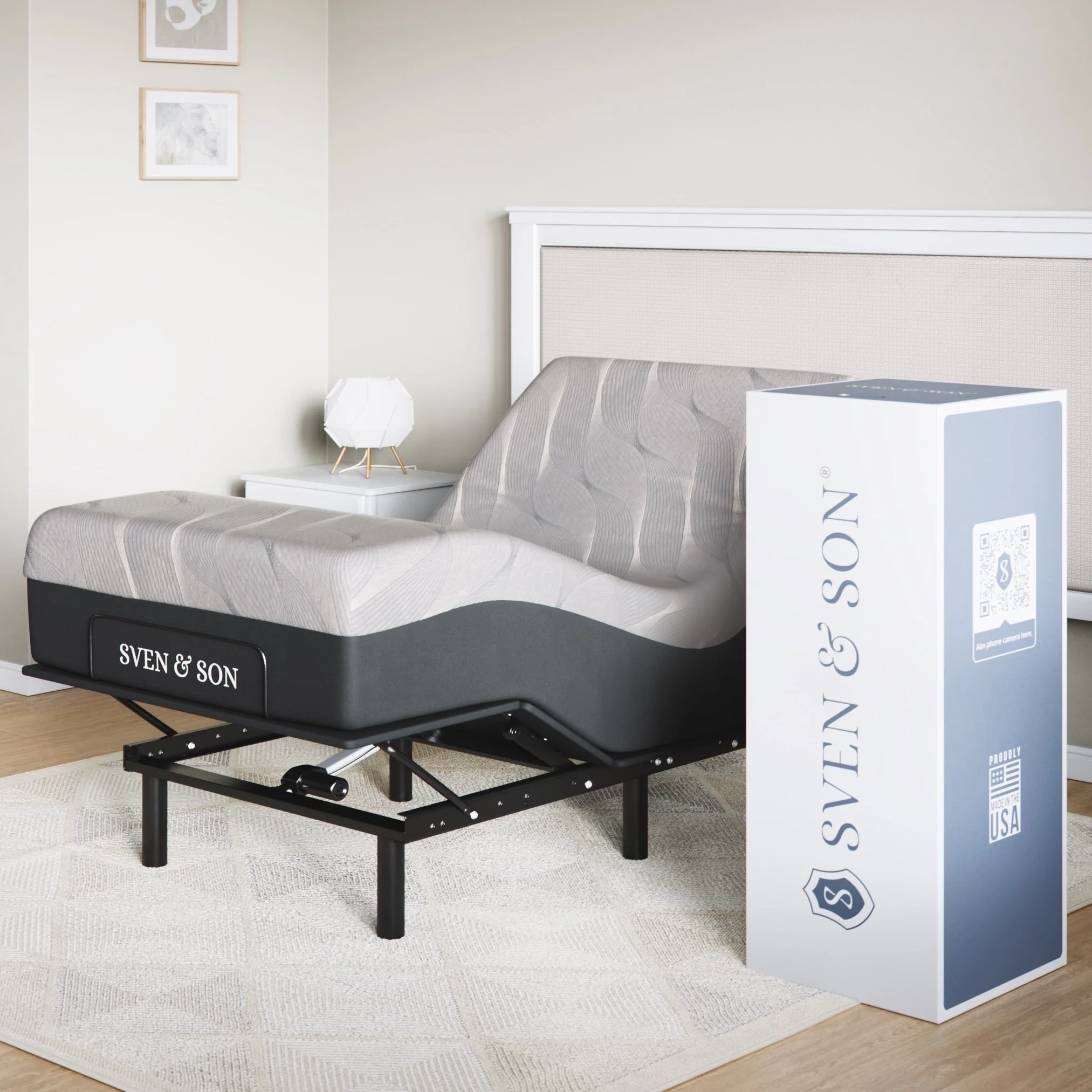 Essential Series Adjustable Bed Frame + Choice of Mattress Bundle - Image 148