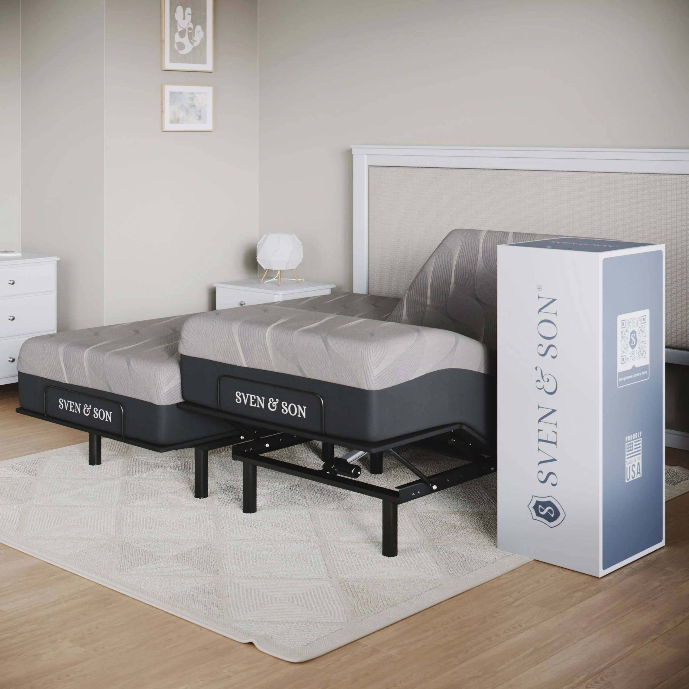 Essential Series Adjustable Bed Frame + Choice of Mattress Bundle - Image 172