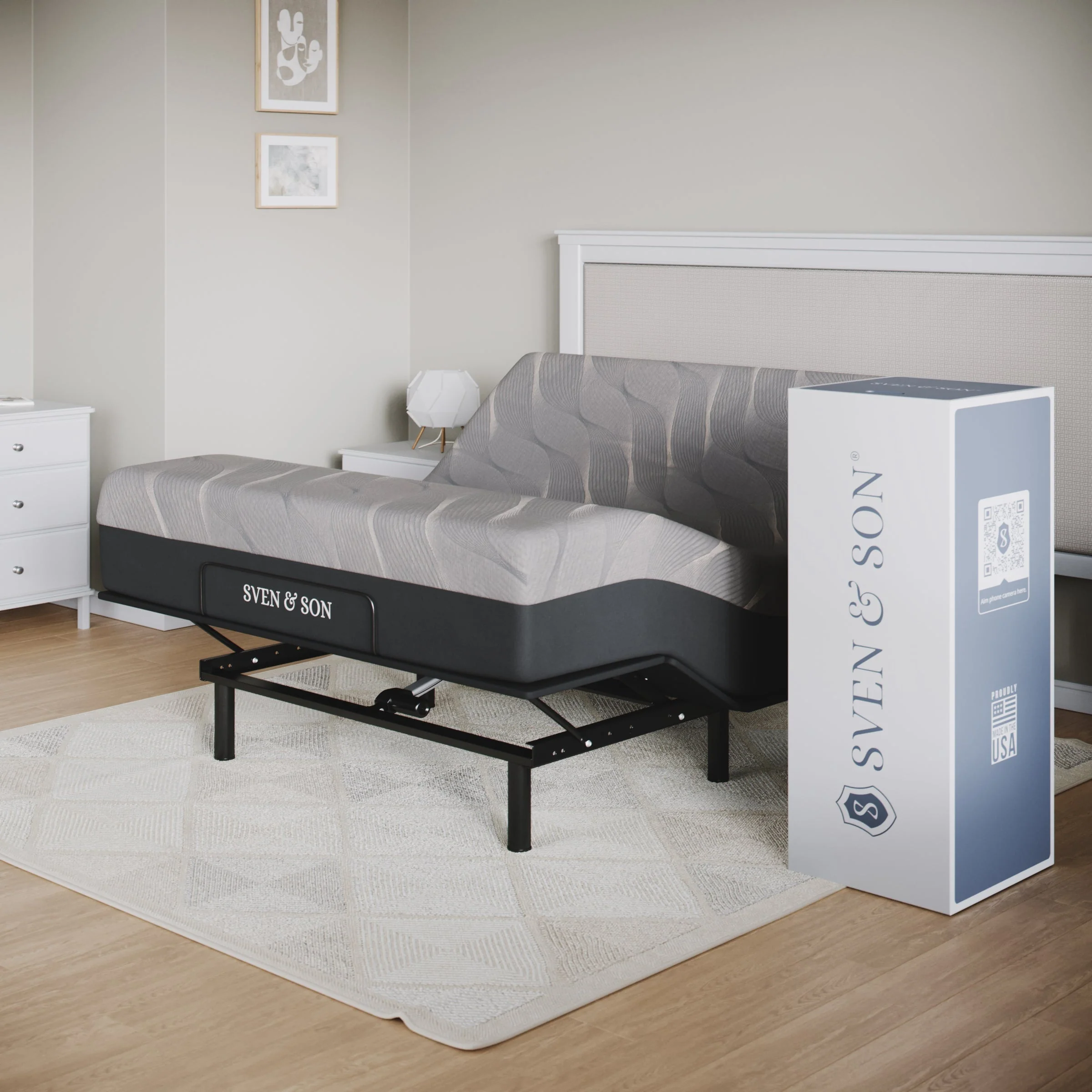 Essential Series Adjustable Bed Frame + Choice of Mattress Bundle - Image 181