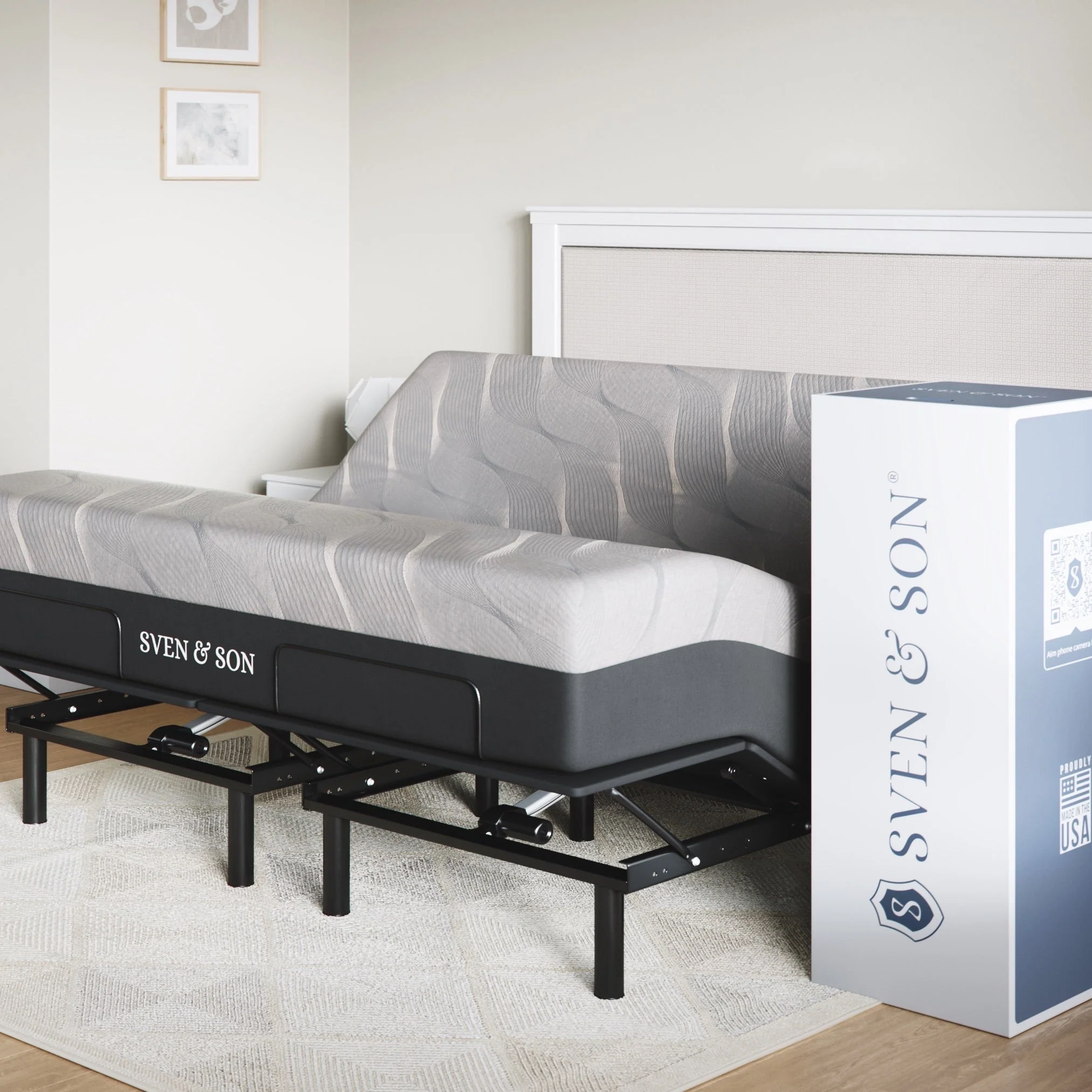 Essential Series Adjustable Bed Frame + Choice of Mattress Bundle - Image 58
