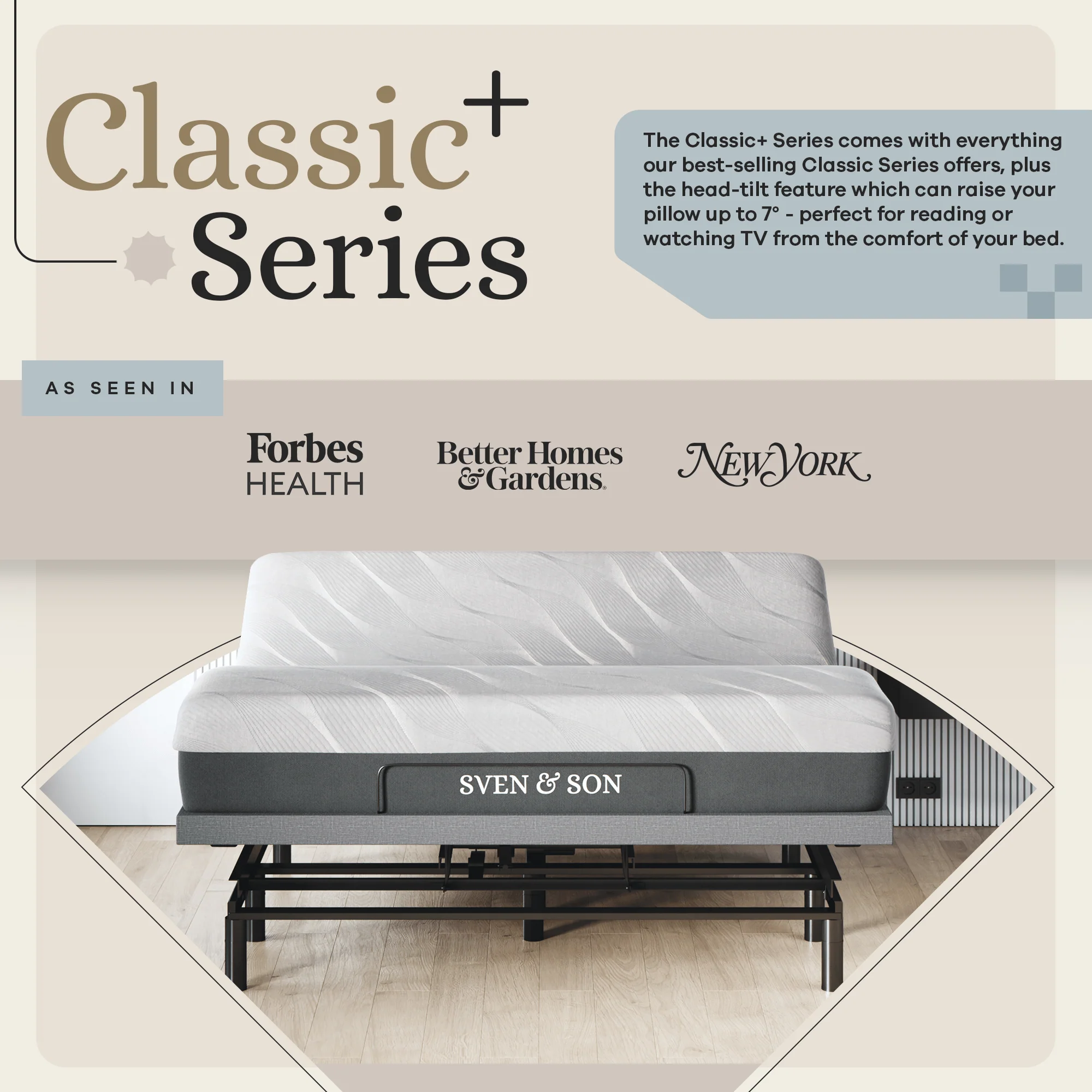 Harmony Series Adjustable Bed Frame + Choice of Mattress Bundle - Image 151