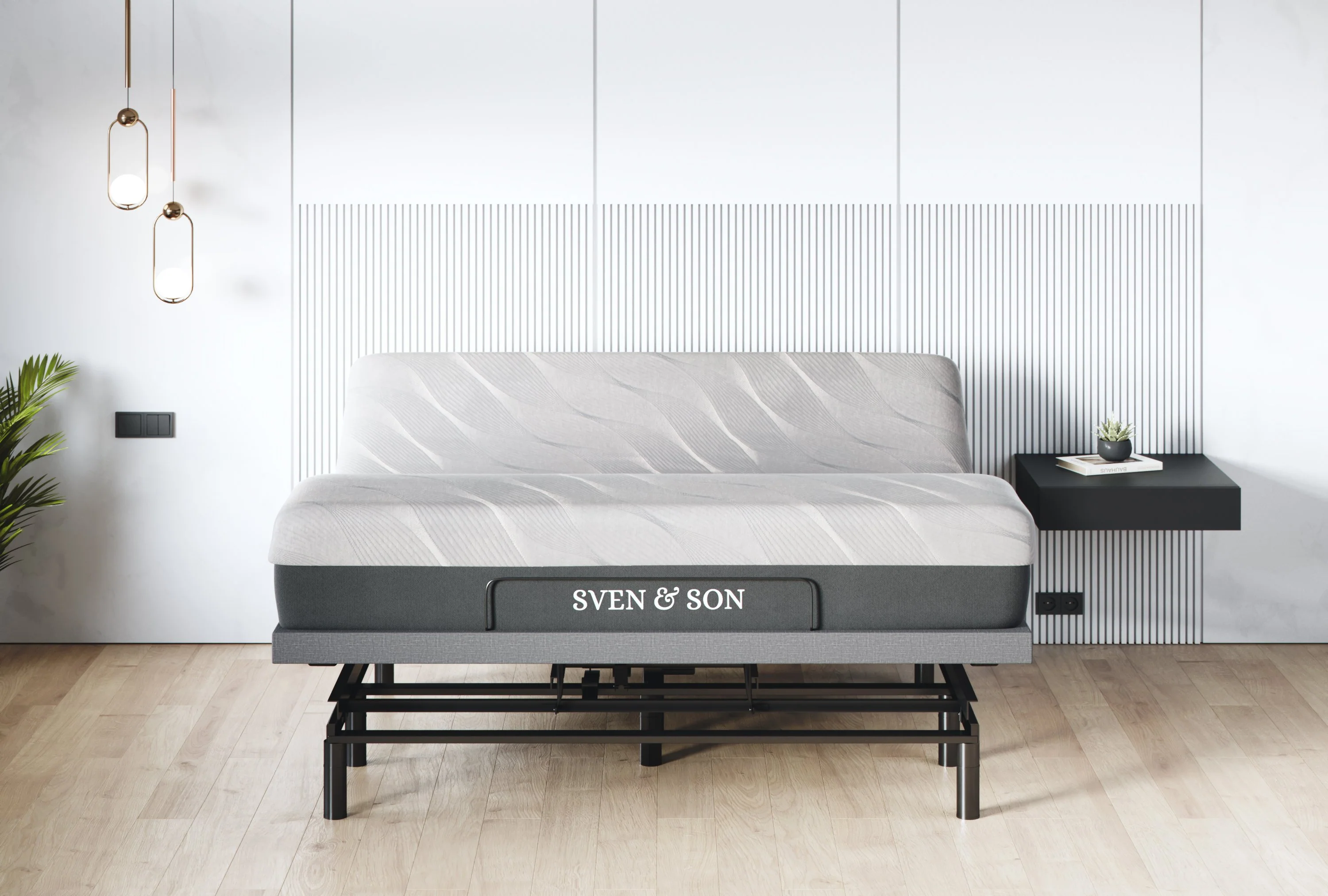 Harmony Series Adjustable Bed Frame + Choice of Mattress Bundle - Image 37