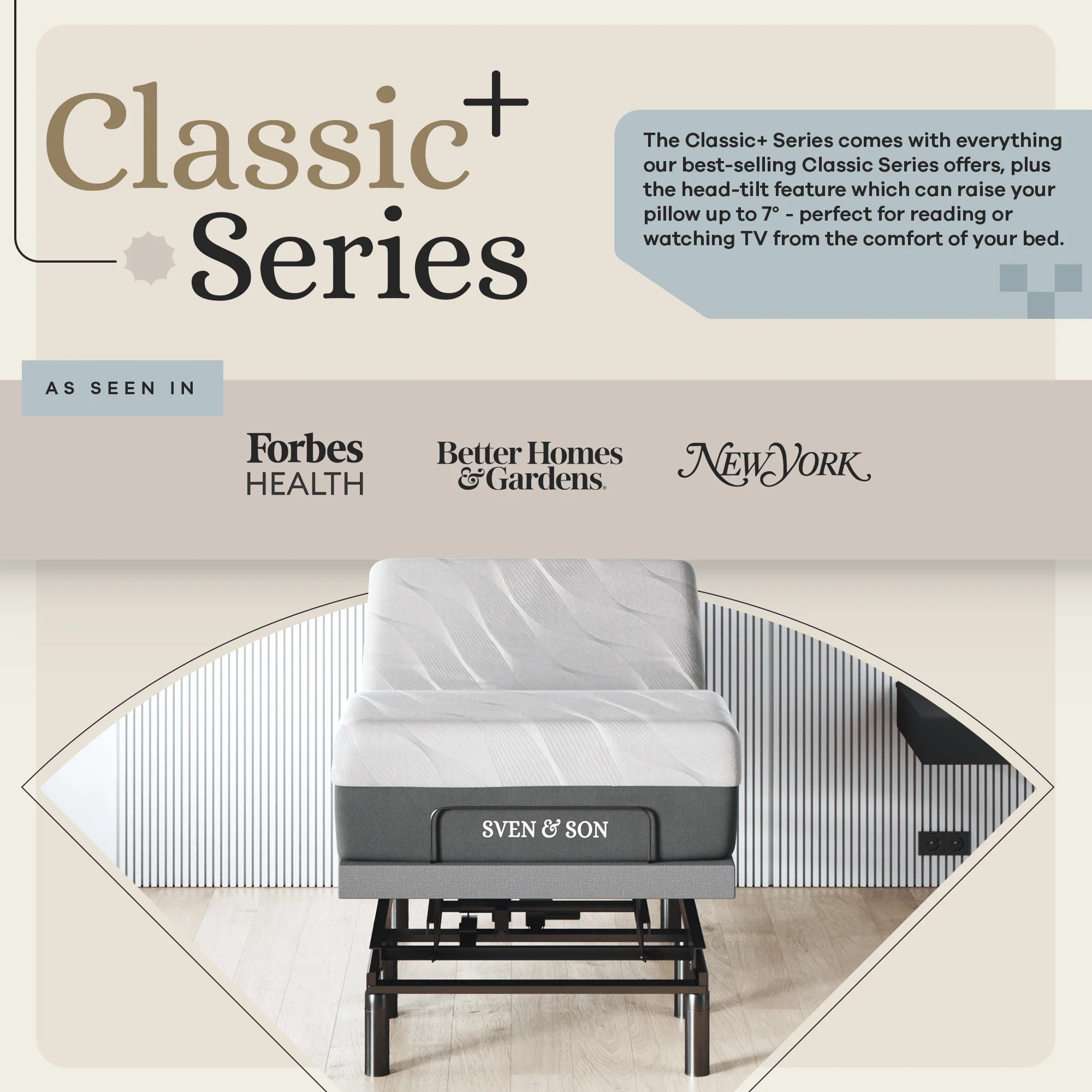 Harmony Series Adjustable Bed Frame + Choice of Mattress Bundle - Image 72