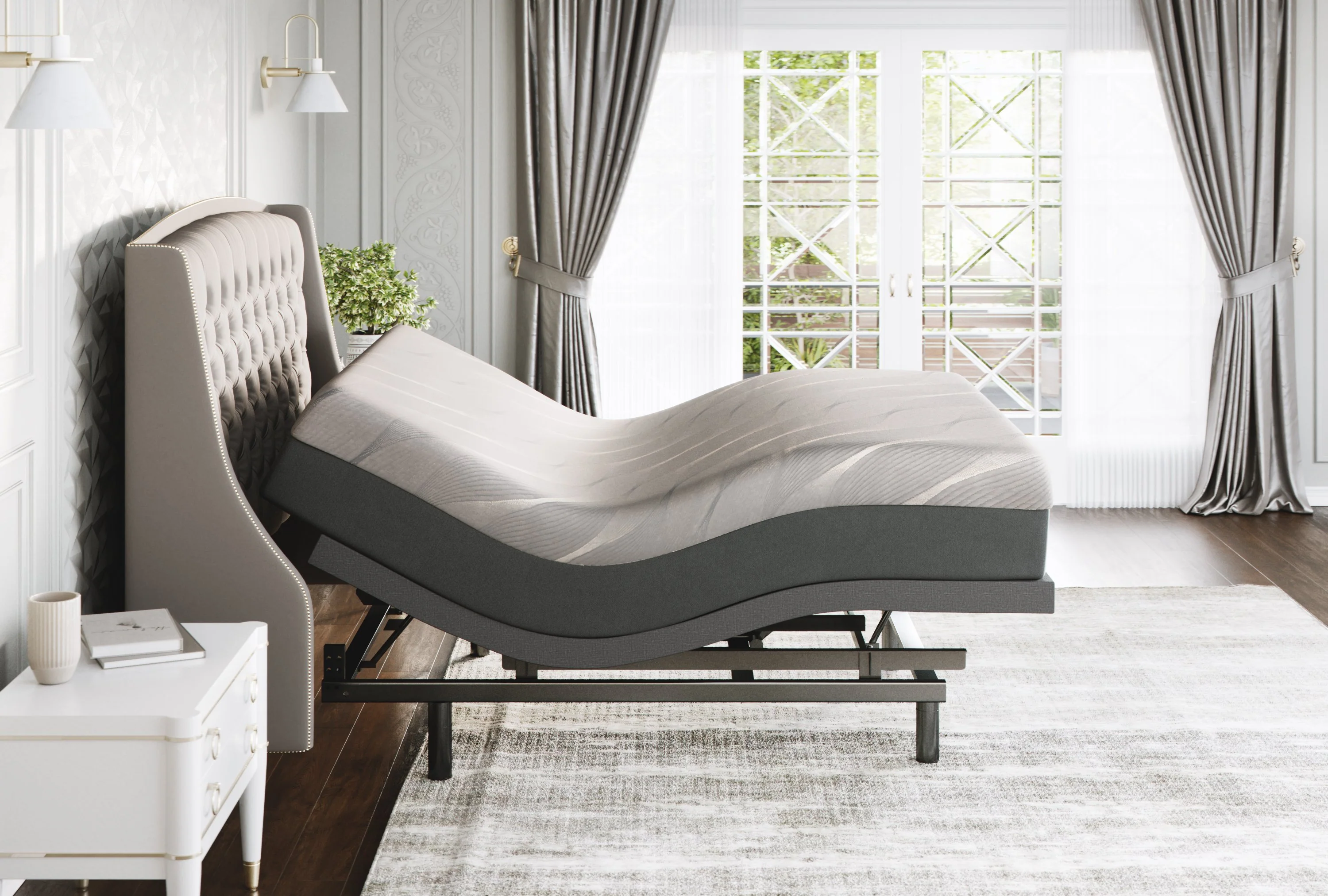 Platinum Series Adjustable Bed Frame + Choice of Mattress Bundle - Image 24