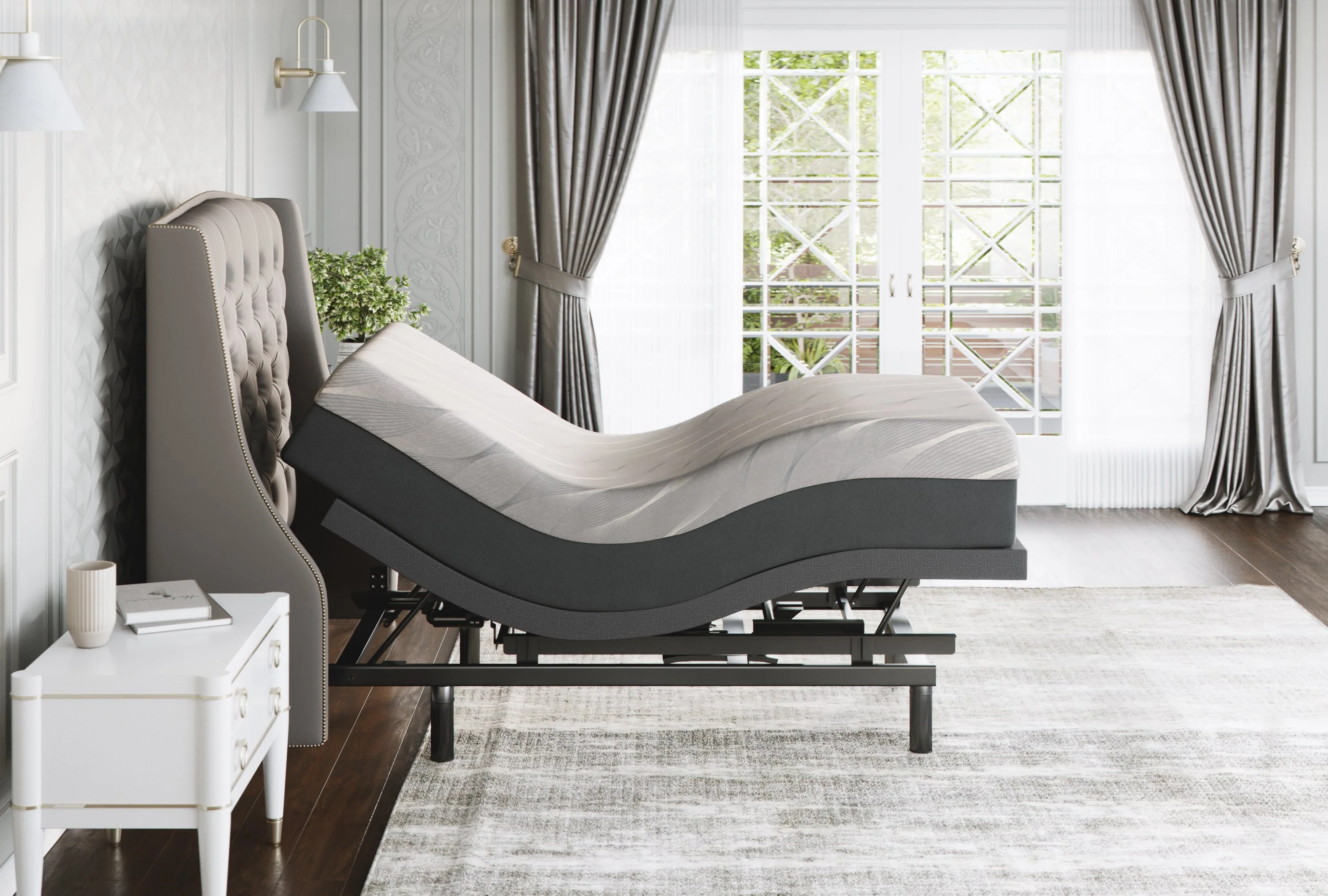 Platinum Series Adjustable Bed Frame + Choice of Mattress Bundle - Image 35